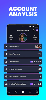 Herunterladen Luyo - Analytics for Instagram Soziales für Android Bildschirmfoto 6