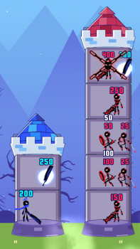 Herunterladen Hero Castle War: Tower Attack Rollenspiele für Android Bildschirmfoto 2