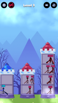 Herunterladen Hero Castle War: Tower Attack Rollenspiele für Android Bildschirmfoto 3