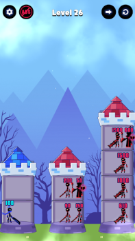 Herunterladen Hero Castle War: Tower Attack Rollenspiele für Android Bildschirmfoto 4