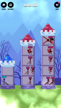 Herunterladen Hero Castle War: Tower Attack Rollenspiele für Android Bildschirmfoto 5