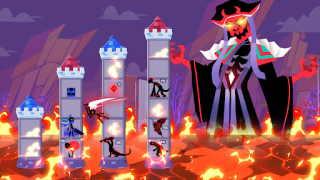 Herunterladen Hero Castle War: Tower Attack Rollenspiele für Android Bildschirmfoto 6