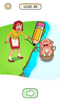 Herunterladen Draw Puzzle: Tricky Brain Test Wort-Spiele für Android Bildschirmfoto 3