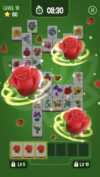 Herunterladen Mahjong Triple 3D -Tile Match Brettspiele für Android Bildschirmfoto 2