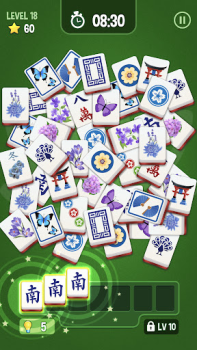 Herunterladen Mahjong Triple 3D -Tile Match Brettspiele für Android Bildschirmfoto 4