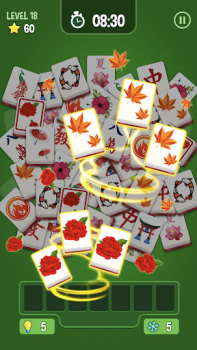 Herunterladen Mahjong Triple 3D -Tile Match Brettspiele für Android Bildschirmfoto 5