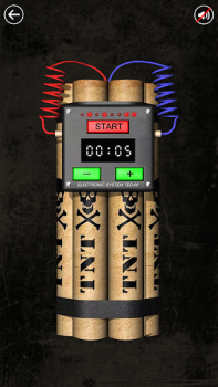 Herunterladen Timer Bomb- Crack Screen Prank Gelegentlich für Android Bildschirmfoto 2