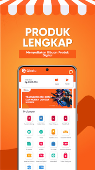 Herunterladen Qiosku - Agen Pulsa Termurah Finanzen für Android Bildschirmfoto 2