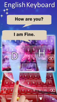 Herunterladen Usbekische Tastatur DI Arbeit für Android Bildschirmfoto 4