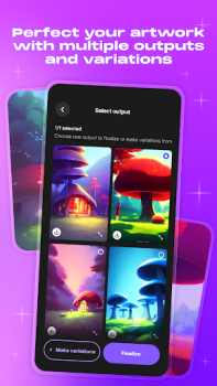 Herunterladen WOMBO Dream: KI-Kunstgenerator Kunst & Design für Android Bildschirmfoto 2