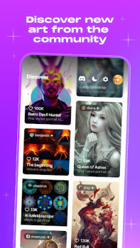 Herunterladen WOMBO Dream: KI-Kunstgenerator Kunst & Design für Android Bildschirmfoto 5