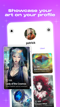 Herunterladen WOMBO Dream: KI-Kunstgenerator Kunst & Design für Android Bildschirmfoto 6