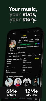 Herunterladen Stats.fm für Spotify Musik und Audio für Android Bildschirmfoto 2