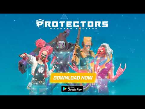 Herunterladen Protectors: Shooter Legends Aktion für Android Bildschirmfoto 8