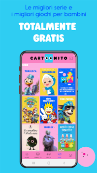 Herunterladen Cartoonito App serie e giochi Unterhaltung für Android Bildschirmfoto 2