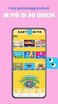 Herunterladen Cartoonito App serie e giochi Unterhaltung für Android Bildschirmfoto 3