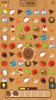 Herunterladen Match Triple 3D: Matching tile Puzzle-Spiele für Android Bildschirmfoto 2