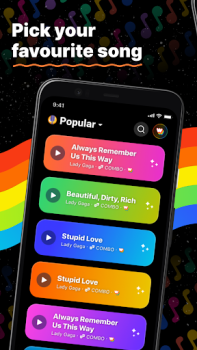 Herunterladen Wombo: Make your selfies sing Unterhaltung für Android Bildschirmfoto 3