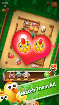 Herunterladen Farm Fun - Matching Puzzle Jam Gelegentlich für Android Bildschirmfoto 2