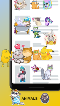 Herunterladen My Stickers App – WA Stickers Personalisierung für Android Bildschirmfoto 6