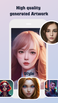Herunterladen AI Avatar - AI Art Generator Kunst & Design für Android Bildschirmfoto 2
