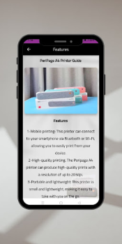 Herunterladen PeriPage-A4-Printer-Guide Arbeit für Android Bildschirmfoto 5