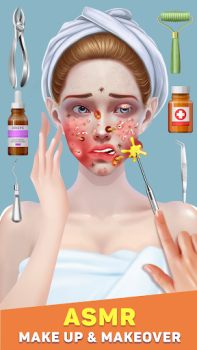 Herunterladen ASMR Spa: Makeup & Makeover Simulatoren für Android Bildschirmfoto 2
