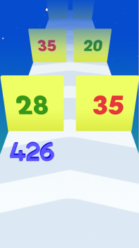 Herunterladen Numbers Merge: Plus and Run! Simulatoren für Android Bildschirmfoto 4