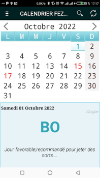 Herunterladen CALENDRIER FEZAN 2024 Werkzeuge für Android Bildschirmfoto 6