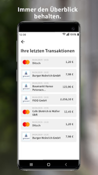 Herunterladen Mobiles Bezahlen Finanzen für Android Bildschirmfoto 7