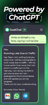 Herunterladen GoatChat - KI Chatbot Deutsch Werkzeuge für Android Bildschirmfoto 2