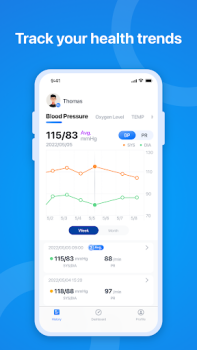 Herunterladen ViHealth Gesundheit & Fitness für Android Bildschirmfoto 2