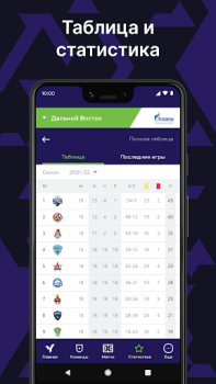 Herunterladen Юношеская футбольная лига Sport für Android Bildschirmfoto 4
