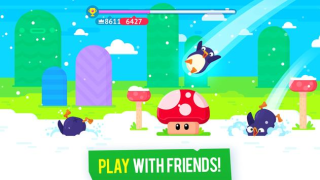 Herunterladen Bouncemasters: Penguin Games Arkade für Android Bildschirmfoto 3