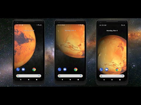 Herunterladen Mars 3D Live Hintergrund Personalisierung für Android Bildschirmfoto 8