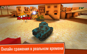 Herunterladen Toon Wars: Panzer Spiele Aktion für Android Bildschirmfoto 2