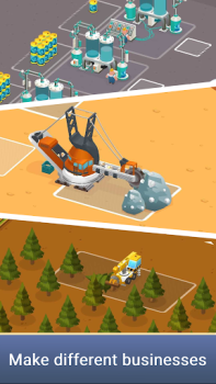 Herunterladen Giant Corp. IDLE tycoon Simulatoren für Android Bildschirmfoto 2