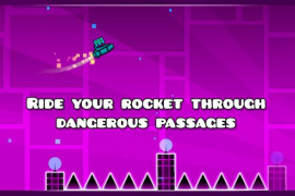 Herunterladen Geometry Dash Lite Arkade für Android Bildschirmfoto 2