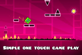 Herunterladen Geometry Dash Lite Arkade für Android Bildschirmfoto 4