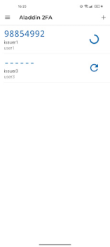 Herunterladen Aladdin 2FA Werkzeuge für Android Bildschirmfoto 2