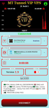 Herunterladen MT TUNNEL VIP VPN Werkzeuge für Android Bildschirmfoto 4