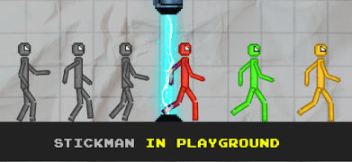 Herunterladen Stickman Playground Aktion für Android Bildschirmfoto 4