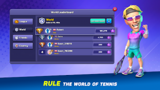 Herunterladen Mini Tennis Sport Spiele für Android Bildschirmfoto 4