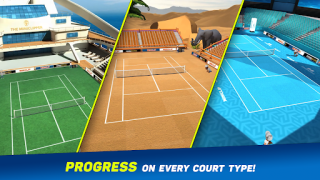 Herunterladen Mini Tennis Sport Spiele für Android Bildschirmfoto 6