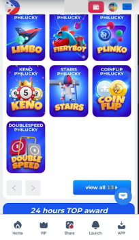 Herunterladen PHILUCKY CASINO Kasino für Android Bildschirmfoto 2