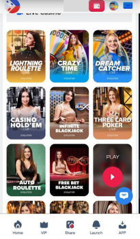 Herunterladen PHILUCKY CASINO Kasino für Android Bildschirmfoto 4