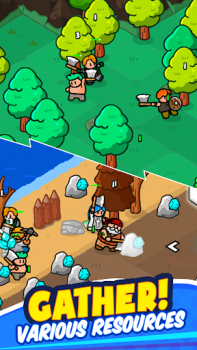 Herunterladen Rumble Heroes Abenteuer für Android Bildschirmfoto 2