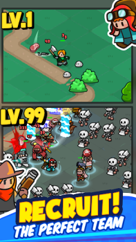 Herunterladen Rumble Heroes Abenteuer für Android Bildschirmfoto 4