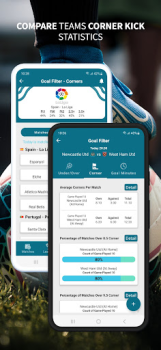 Herunterladen Goal Filter - Football Stats Sport für Android Bildschirmfoto 3