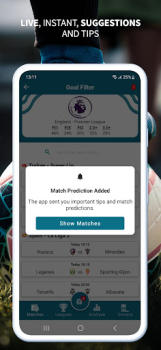Herunterladen Goal Filter - Football Stats Sport für Android Bildschirmfoto 4